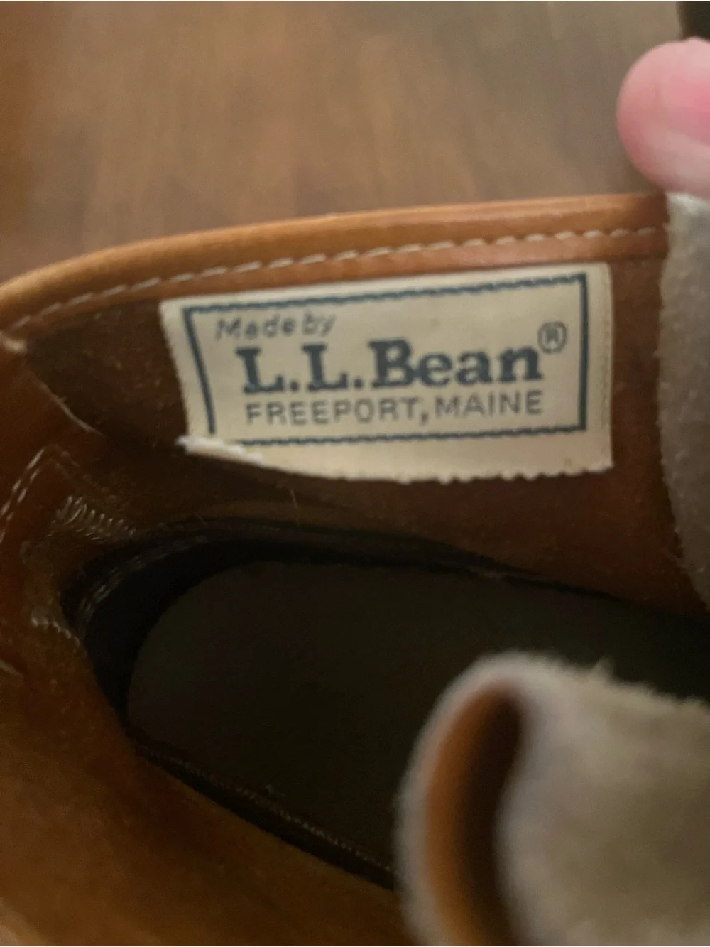 Vintage LLBean Maine Hunting Shoes Men’s Size 8